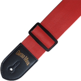 Guitar Man Red 2" Guitar Strap