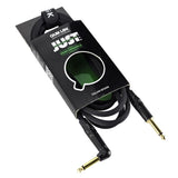 Buy Just Mono Jack to Jack Straight to Right Angle 3M Cable at Guitar Crazy