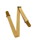 Buy Leathergraft Beige Cotton Guitar Strap at Guitar Crazy