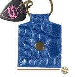 Pick Pouch Company New York Croco Blue Pick Holder