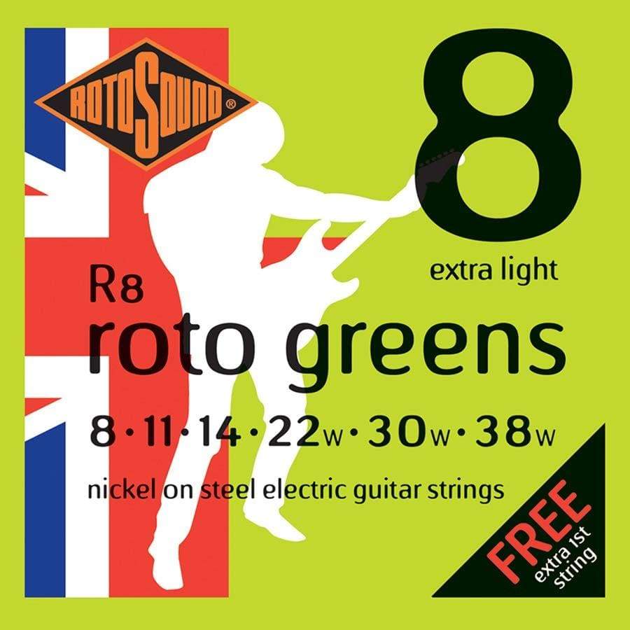 Rotosound R8 Super light 8 Gauge Electric Guitar Strings
