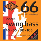 Rotosound Swing Electric Bass Guitar Strings 45-105RS66LD