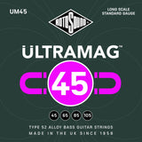 Rotosound Ultra Mag UM45 45 - 105 Electric Bass Guitar Strings
