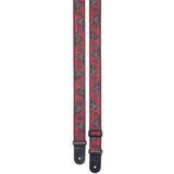 Stagg - Skull Beast Red Guitar Strap