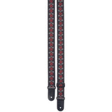 Stagg - Skull Trident Red Guitar Strap