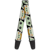 Buy Star Wars The Mandalorian Baby Yoda Chibi Guitar Strap By Buckle Down at Guitar Crazy