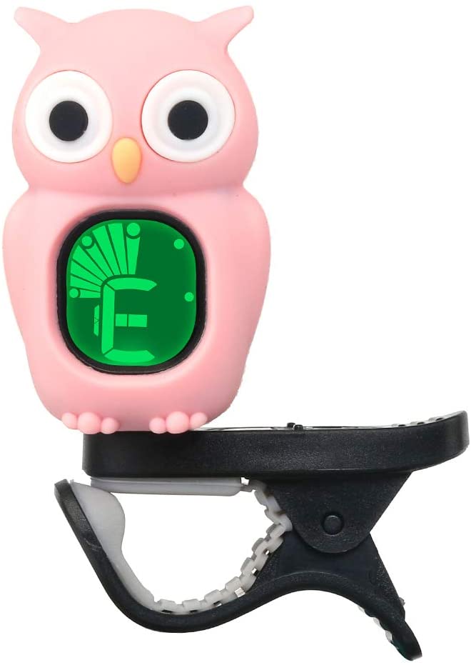 Buy Swiff B7 Pink Owl Clip On Tuner at Guitar Crazy