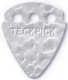 TECKPICS PICKS Teckpicks - Metal Picks - Silver Textured