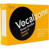 Vocalzone Throat Pastilles Honey & Lemon